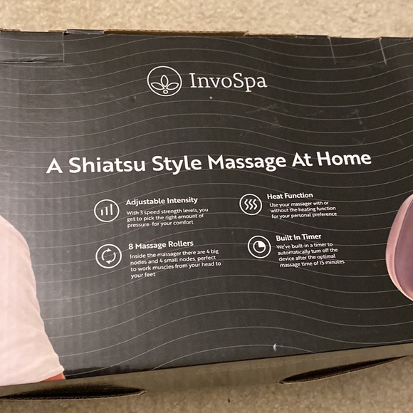 InvoSpa multipurpose kneading massager NIB - Picture 10 of 10